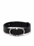 Ferragamo Gancini clasp bracelet - Black