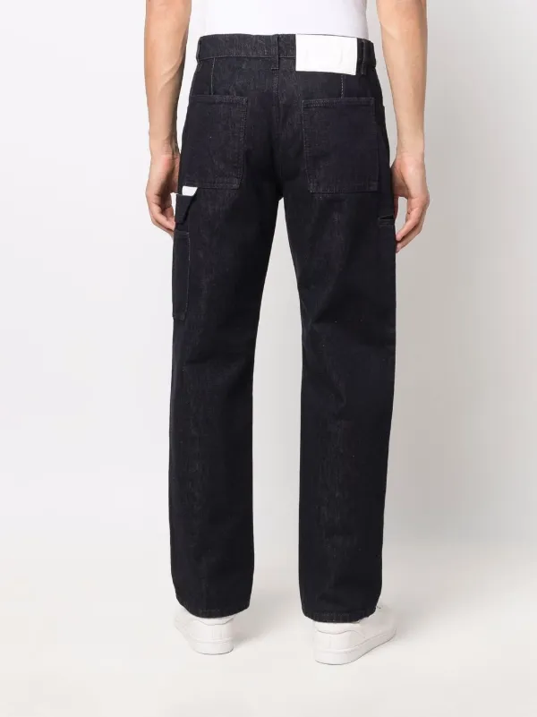 パンツ FERRAGAMO Cargo pants Blue Ferragamo Denim Cargo Trousers | Blue | FARFETCH