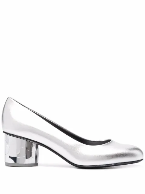 Ferragamo Sapato slip-on Farrah de couro