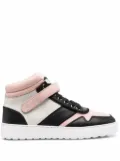 Ferragamo Noe high-top sneakers - Black