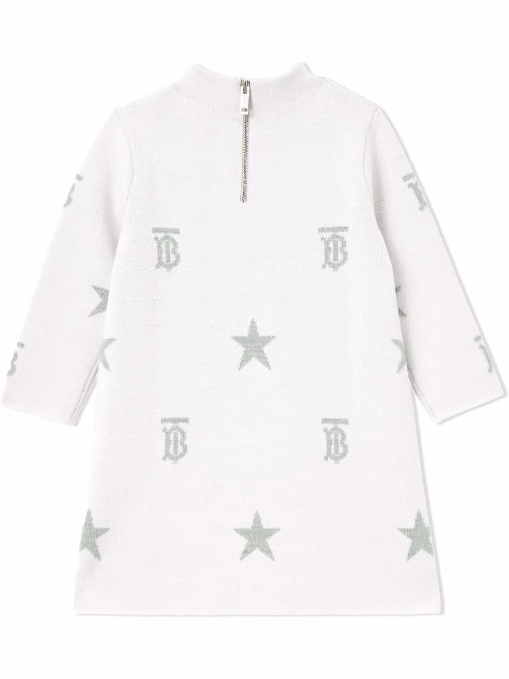 фото Burberry kids платье с узором star and monogram