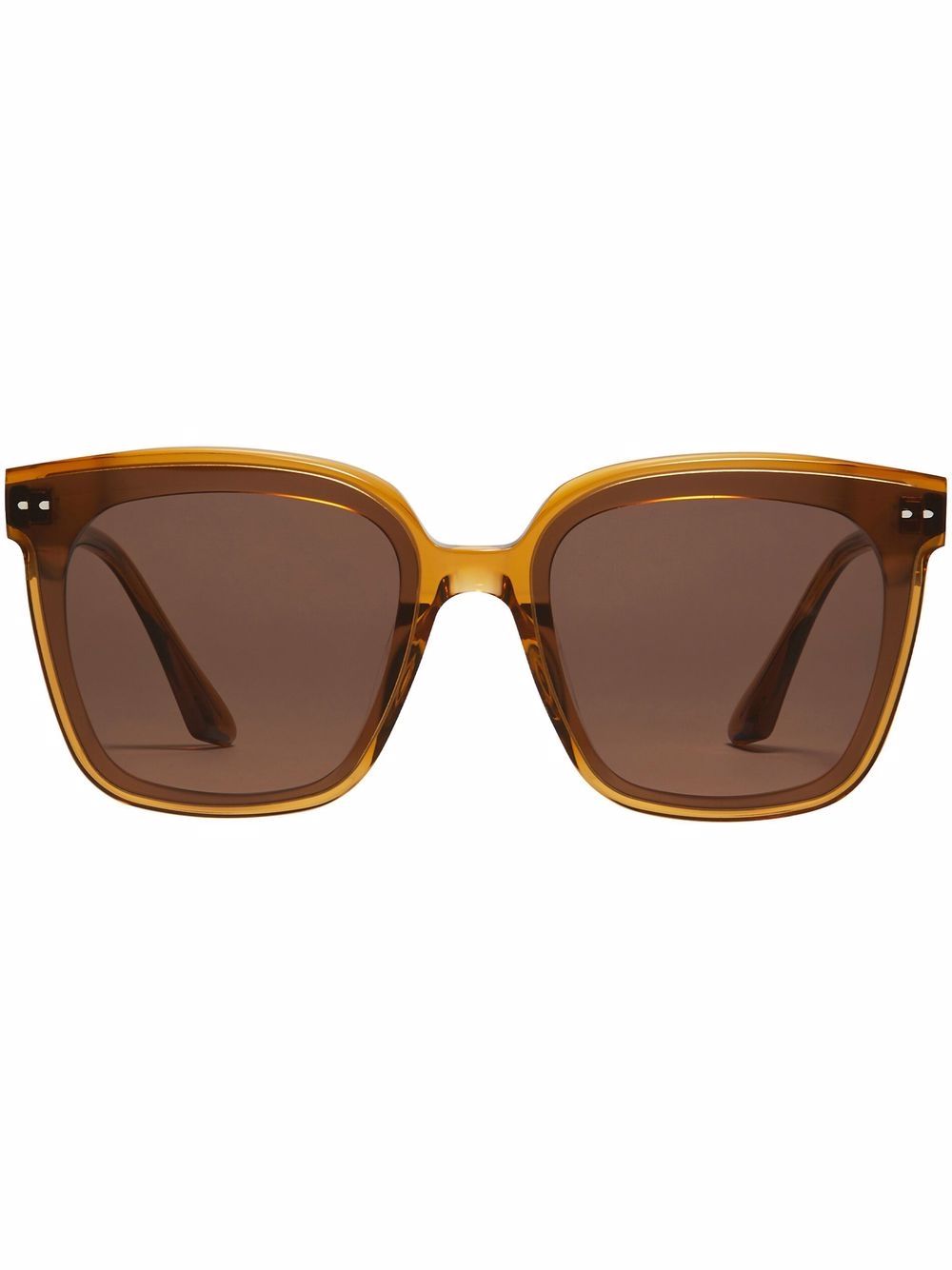 

Gentle Monster Lo Cell BC5 oversized square sunglasses - Brown