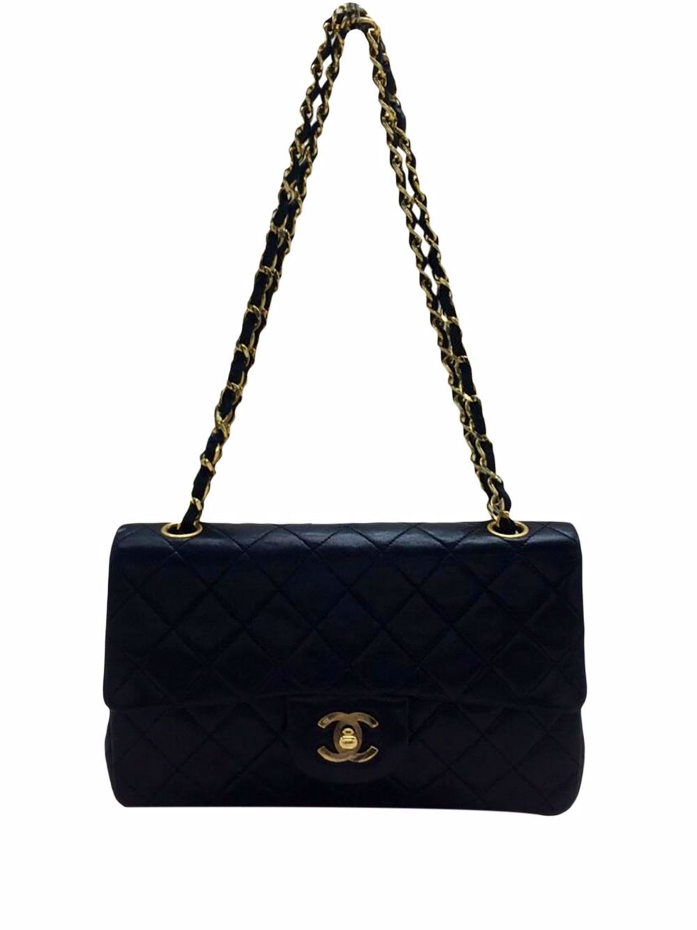 фото Chanel pre-owned маленькая сумка на плечо double flap