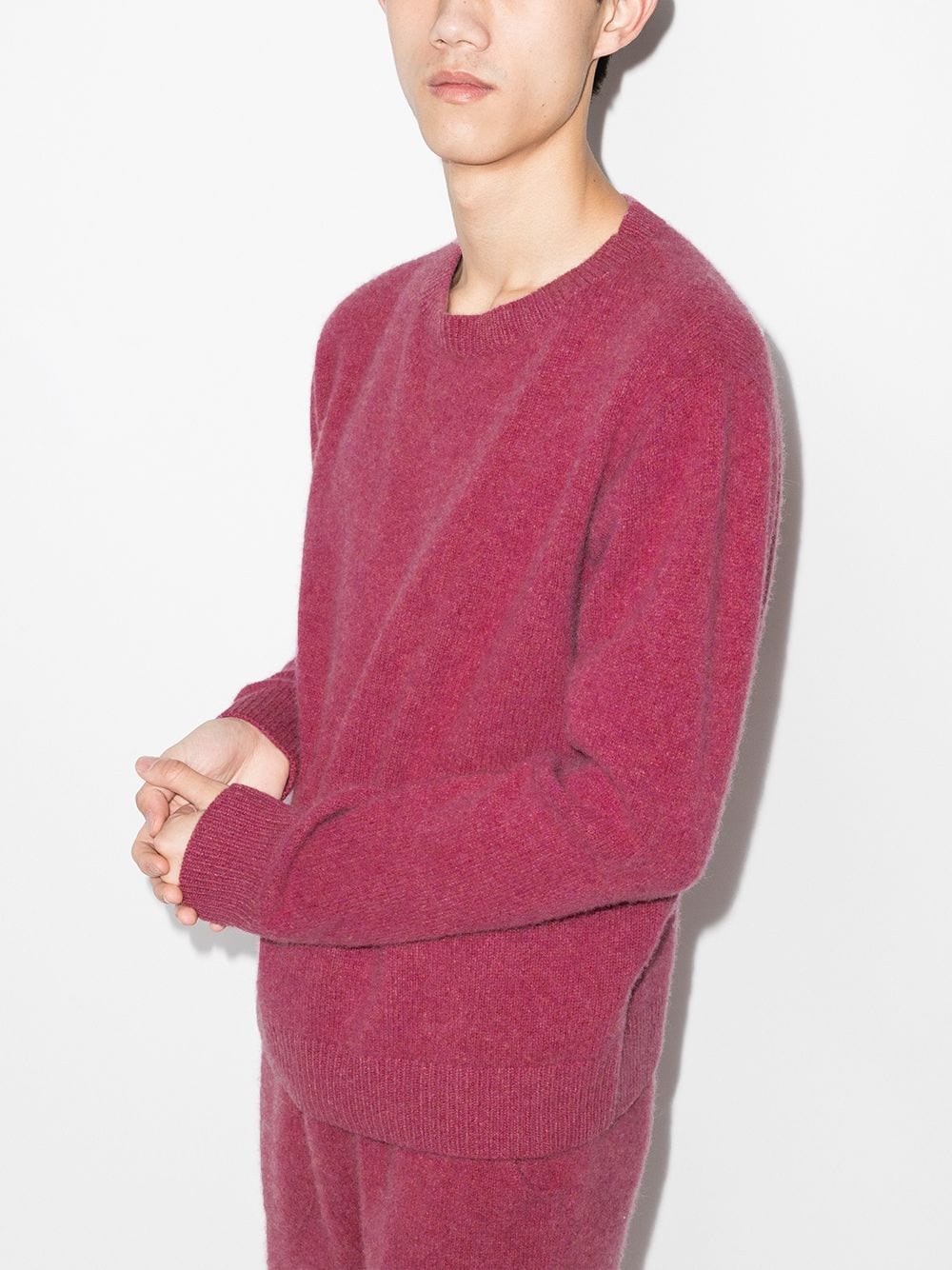 The Elder Statesman Simple crew-neck Cashmere Jumper - Farfetch