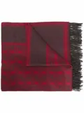 ETRO HOME geometric-pattern print scarf - Red