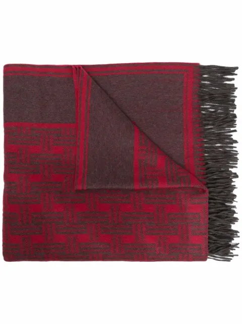 ETRO HOME mascada con estampado geométrico