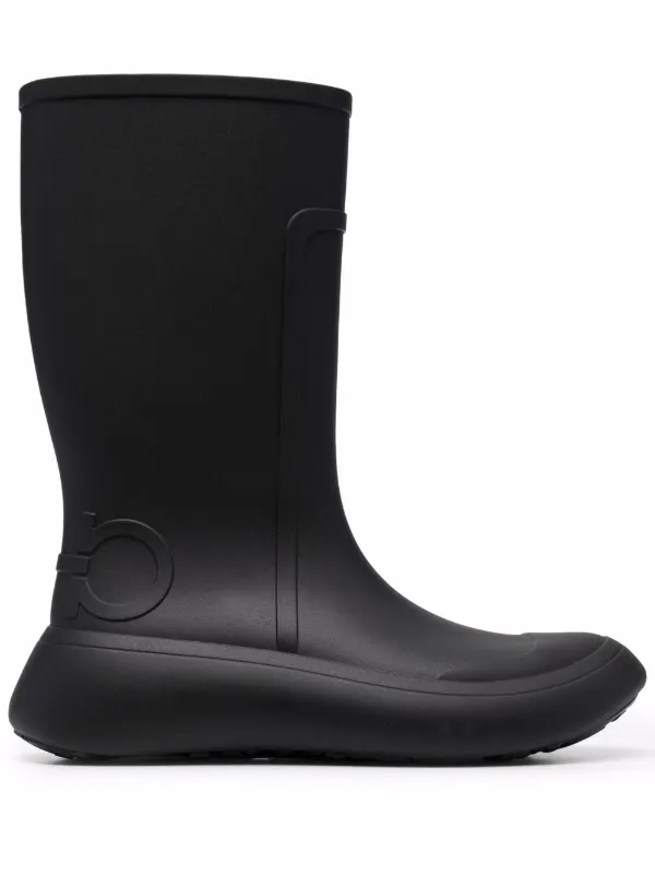 platform rain boots