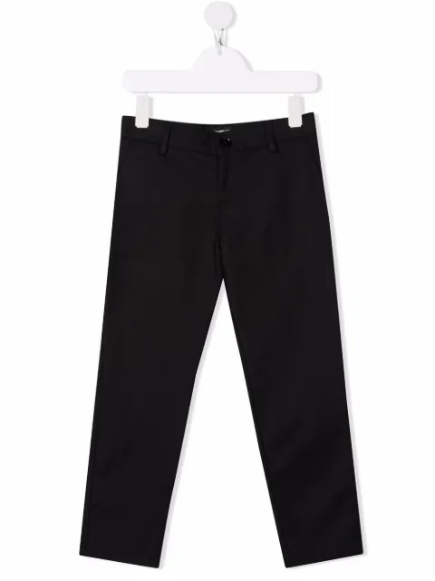 Emporio Armani Kids straight leg trousers