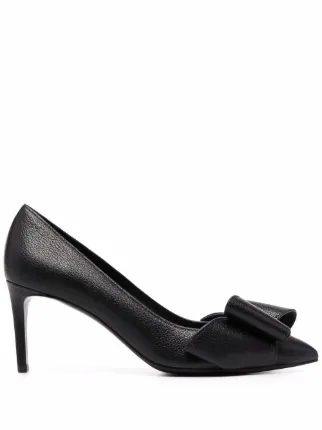 Ferragamo Zoey bow detail Pumps Farfetch