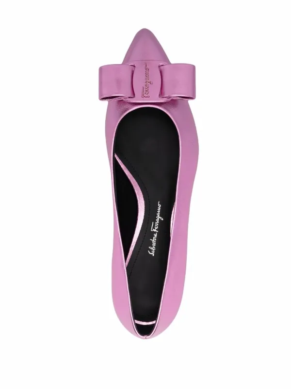 Ferragamo Viva フラットシューズ | ピンク | FARFETCH JP