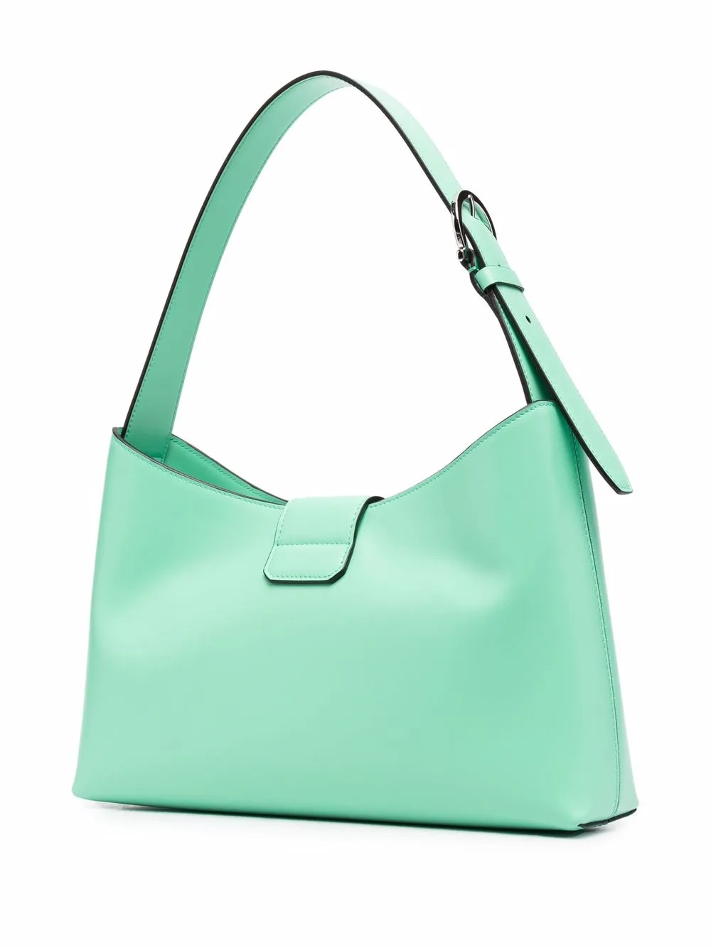 Ferragamo Trifolio leren schoudertas Groen