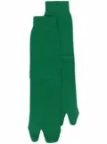 Maison Margiela knitted toe socks - Green