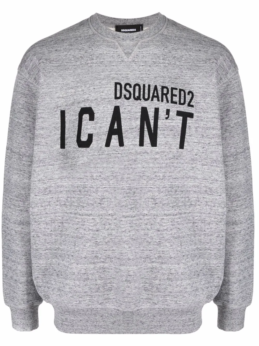 фото Dsquared2 толстовка с надписью ican't