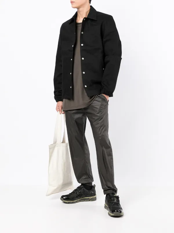 Rick Owens DRKSHDW press-stud Cotton Shirt Jacket - Farfetch