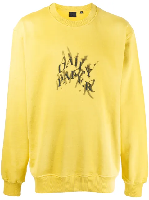Daily Paper logo-print cotton sweatshirt