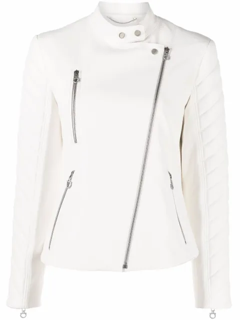 Ferragamo biker leather jacket 
