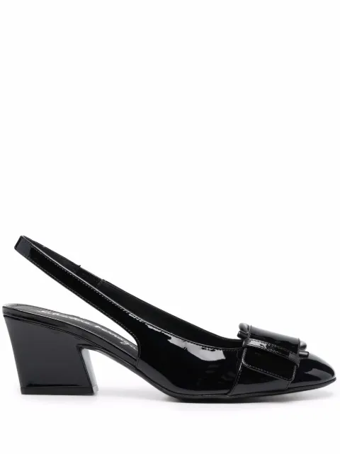 Ferragamo صندل بجلد مصقول
