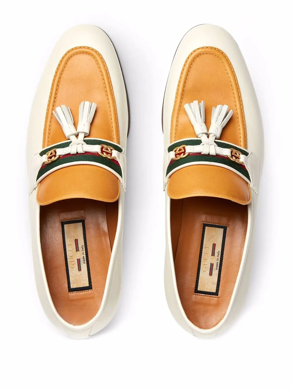 Gucci tasseldetail almondtoe Loafers Farfetch