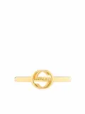 Gucci 18kt yellow gold Interlocking G ring