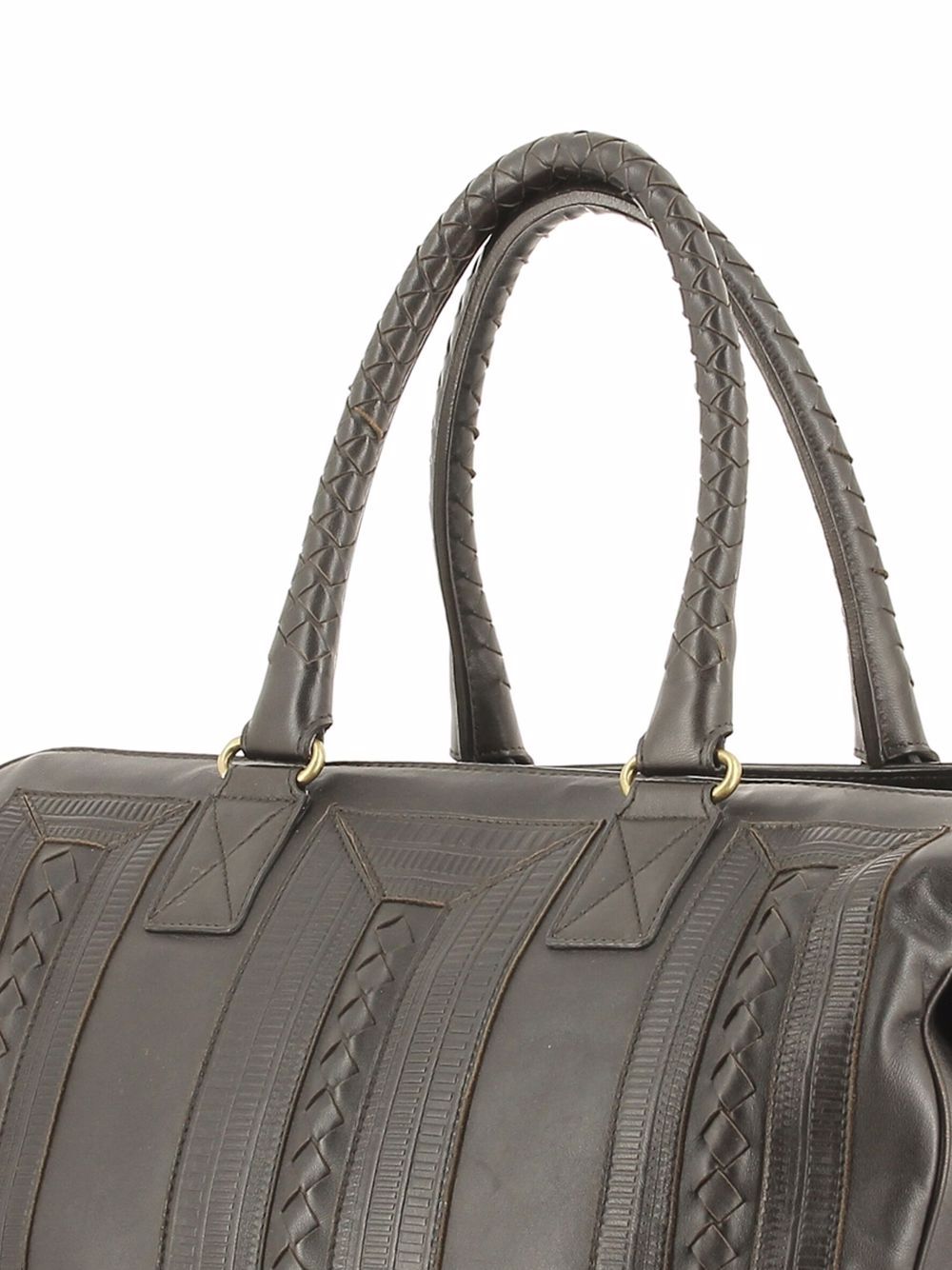 фото Bottega veneta pre-owned сумка с плетением intrecciato