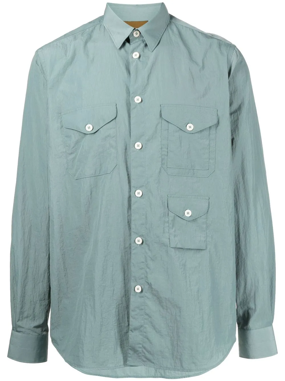 

Paul Smith camisa con bolsillo de parche - Verde