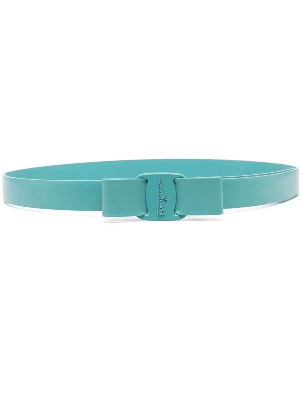 

Salvatore Ferragamo cinturón Vara con moño - Azul