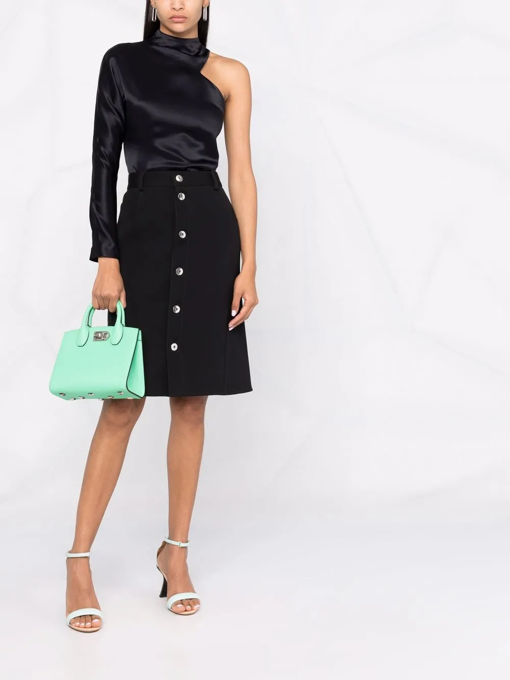 фото Salvatore ferragamo сумка-тоут studio box