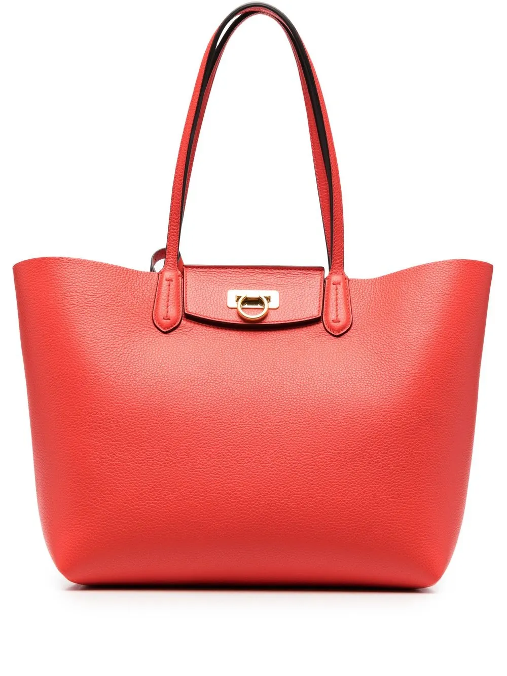 

Salvatore Ferragamo tote Gancini - Rojo