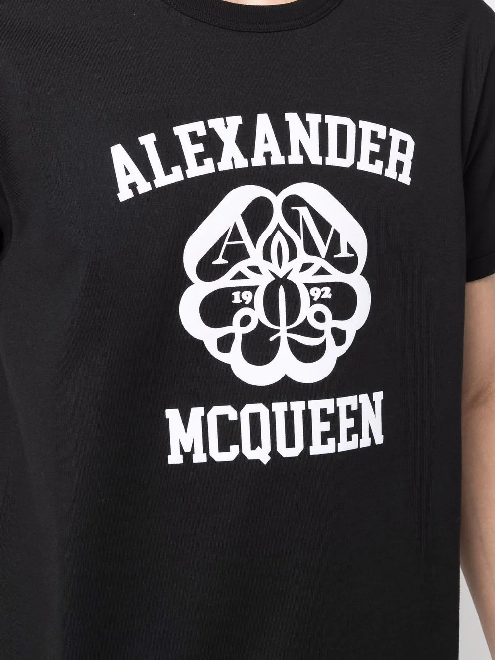 фото Alexander mcqueen футболка с логотипом