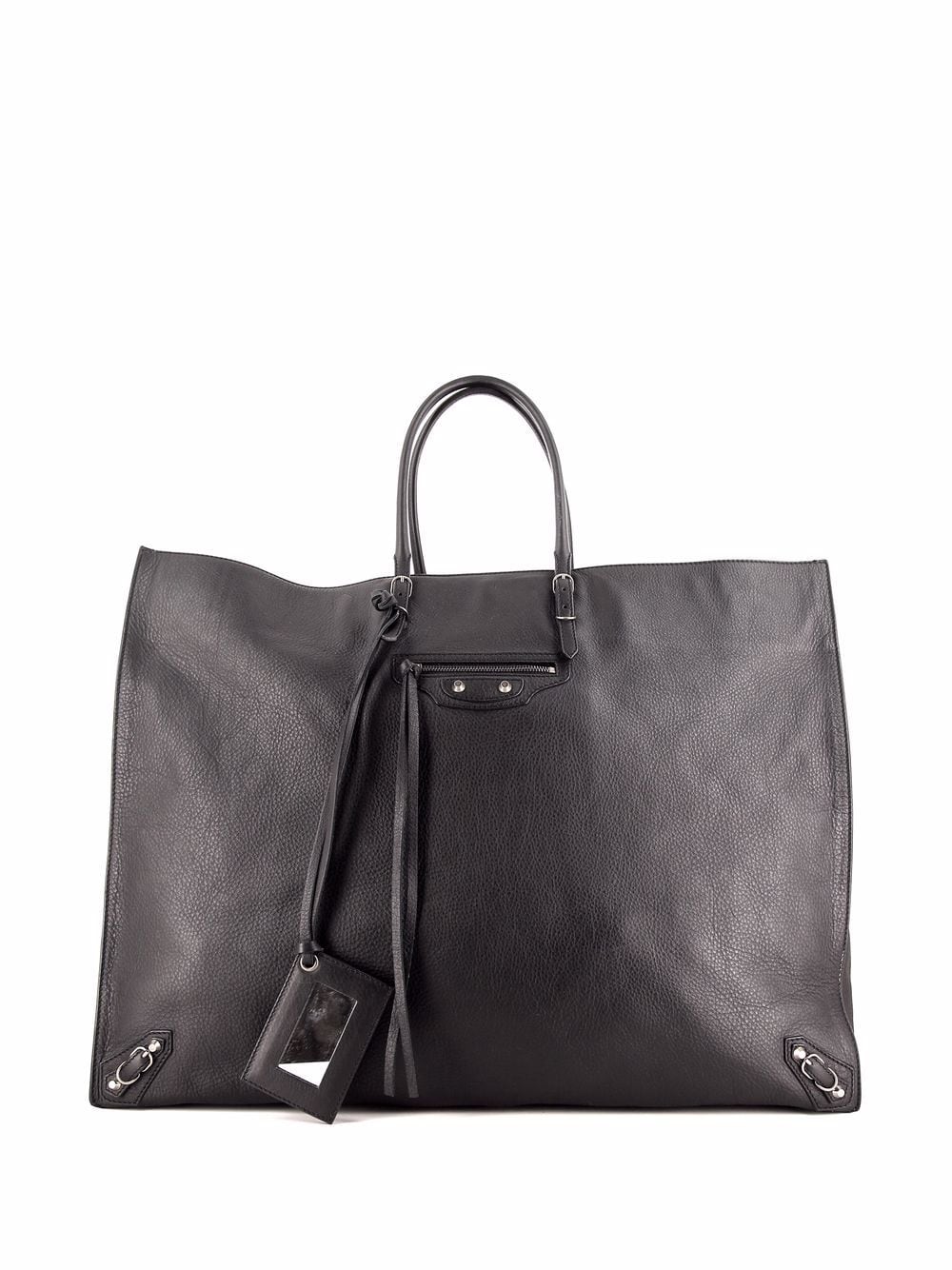 

Balenciaga Pre-Owned bolsa de mano con detalle de hebilla - Negro