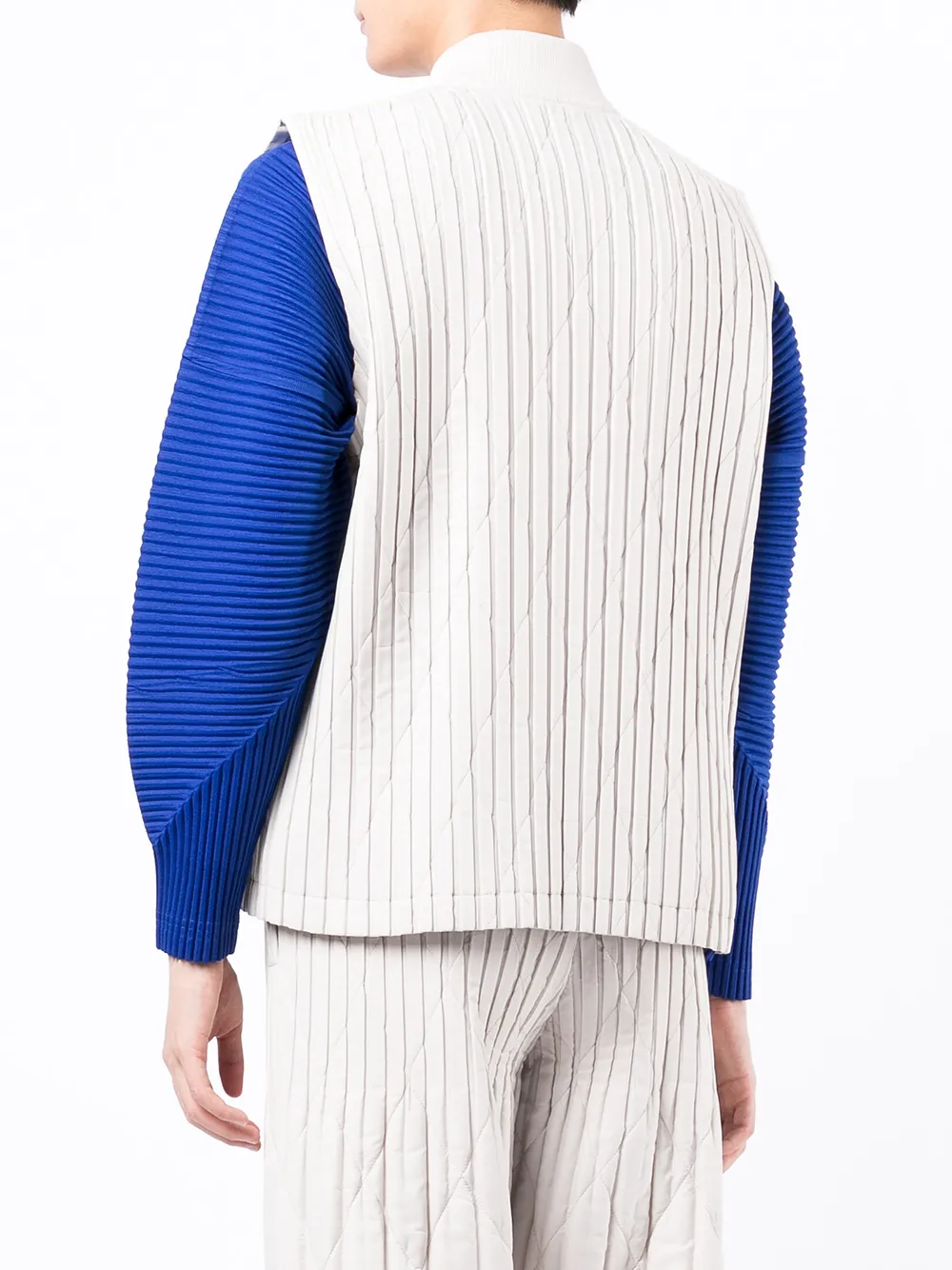 фото Homme plissé issey miyake стеганый жилет