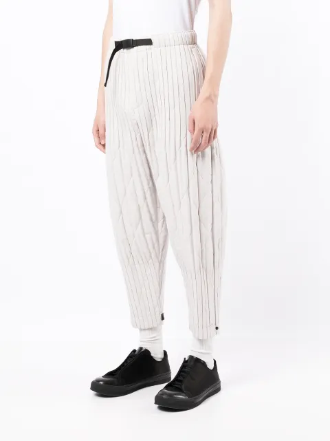 Issey Miyake pleated tapered trousers 