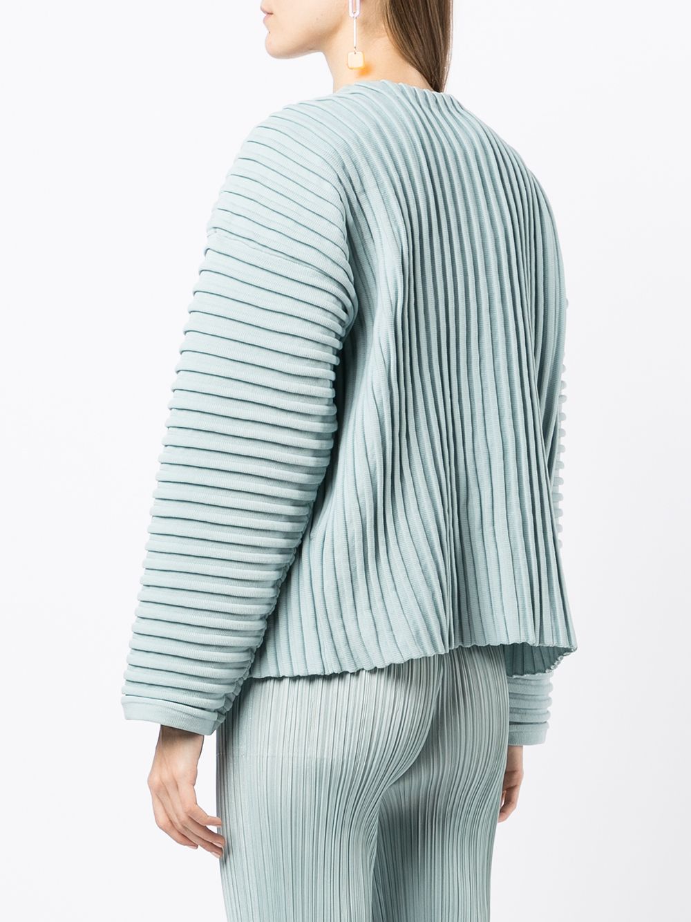 фото Pleats please issey miyake плиссированная куртка biscuit