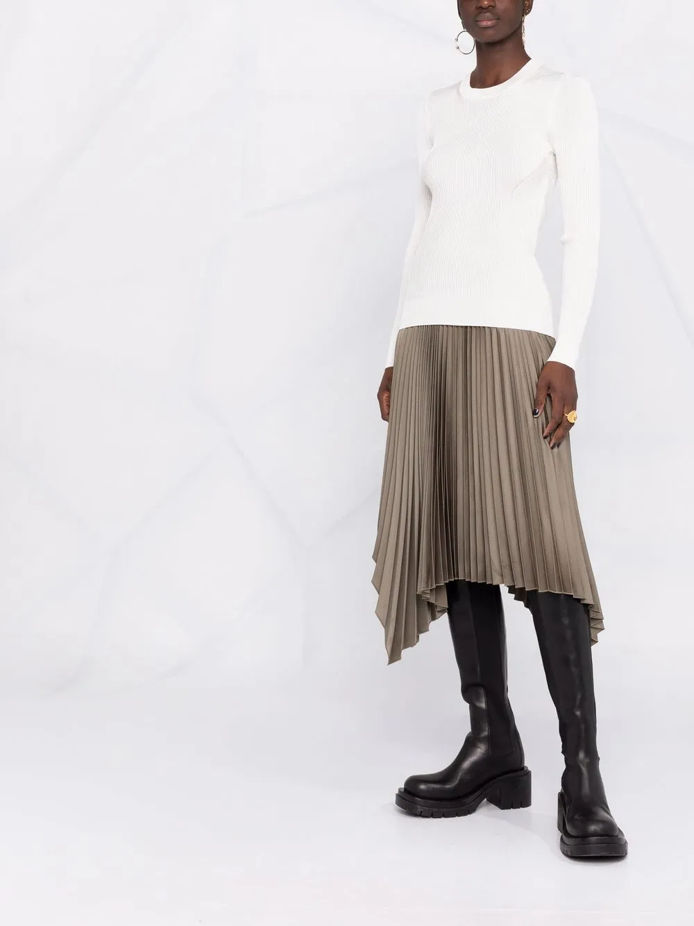 фото Alexander mcqueen топ в рубчик