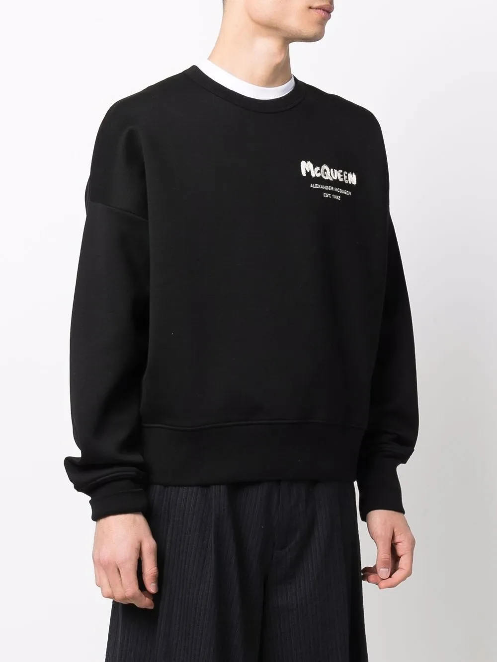 фото Alexander mcqueen толстовка с логотипом