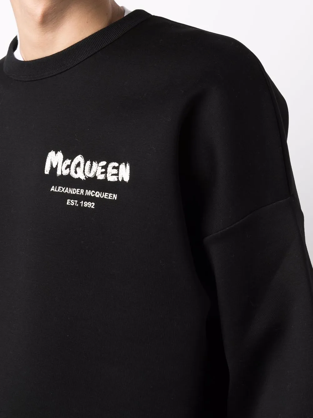 фото Alexander mcqueen толстовка с логотипом