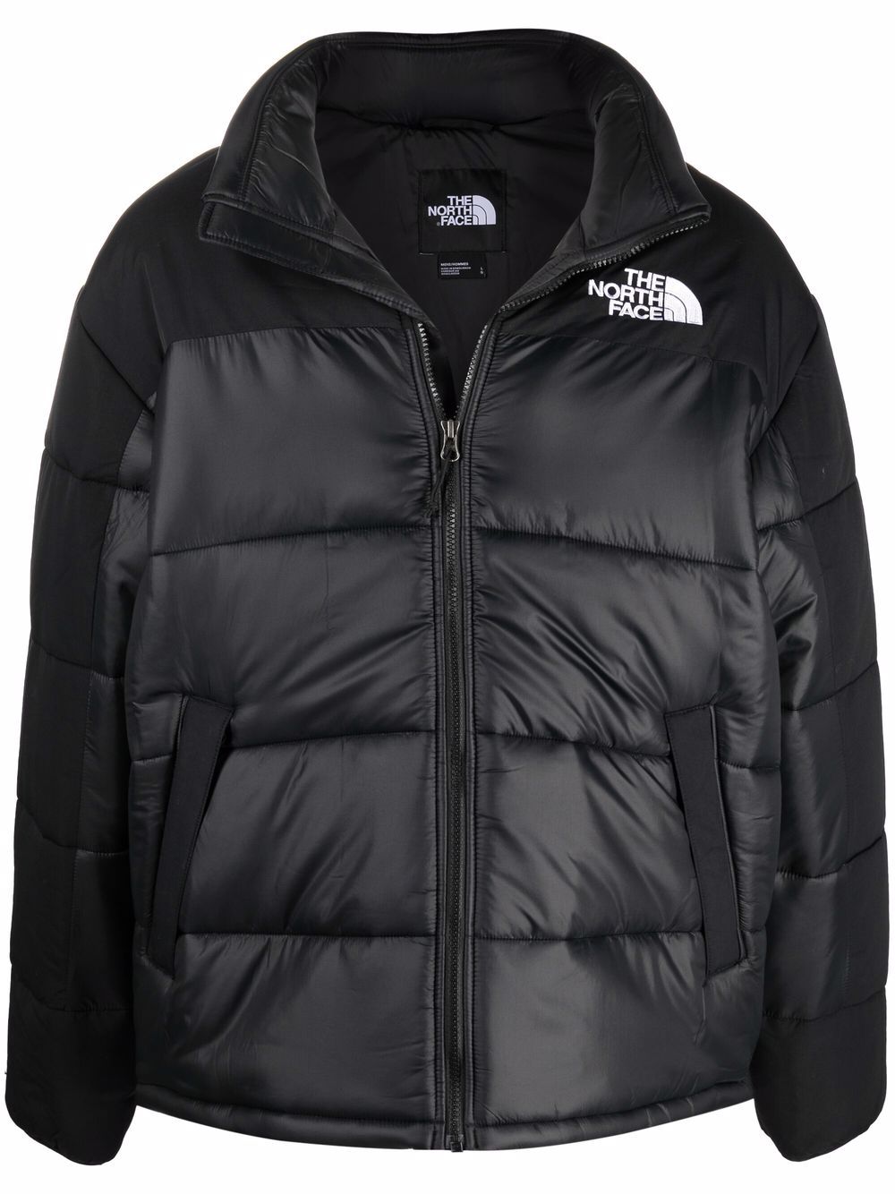 Image 1 of The North Face chamarra capitonada con logo bordado