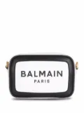 Balmain B-Army 18 camera crossbody bag - White