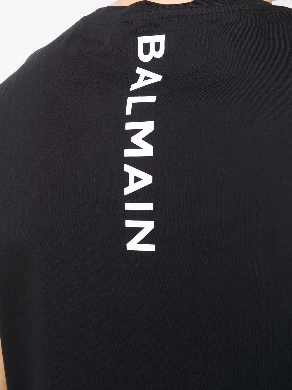 фото Balmain топ с логотипом