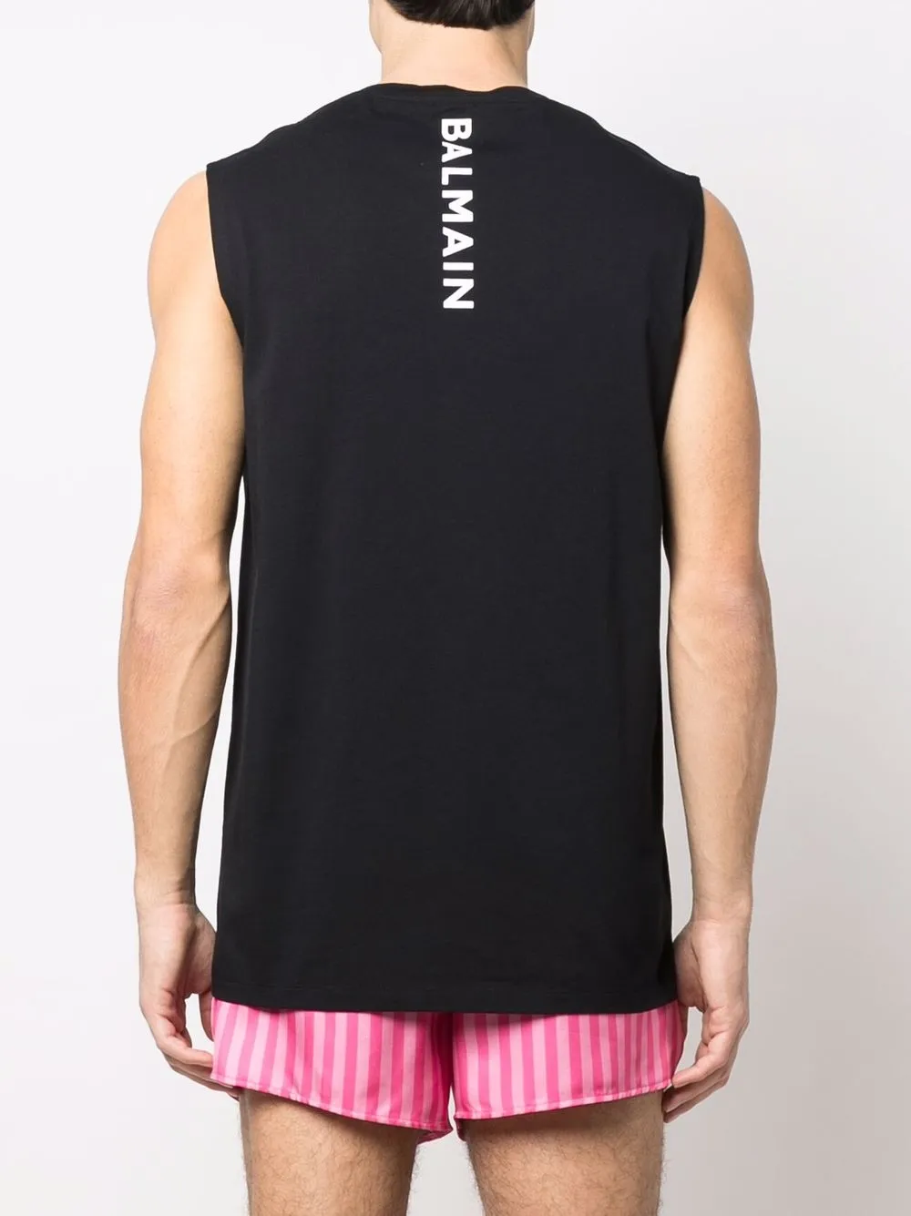 фото Balmain топ с логотипом