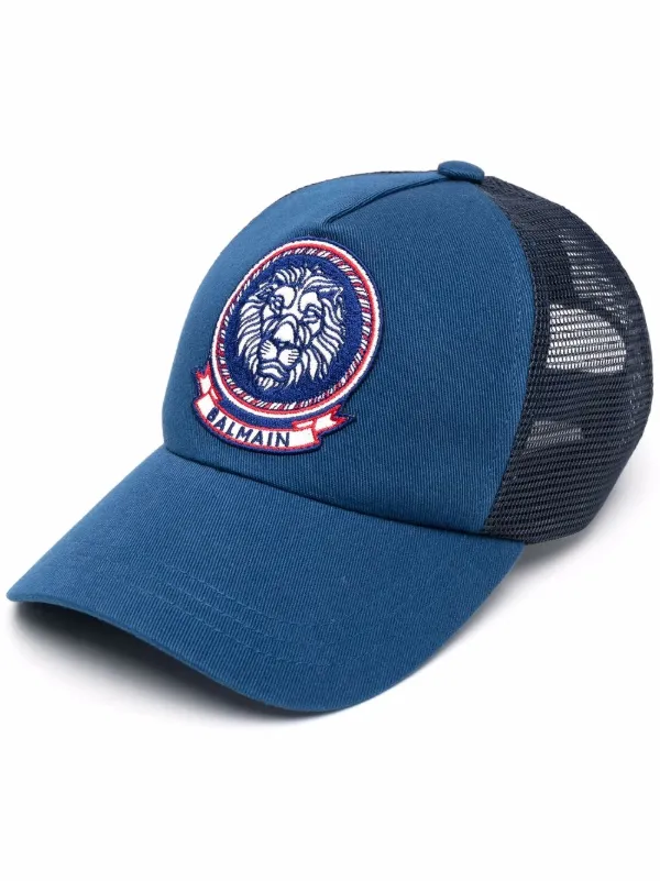 Balmain Monogram Badge Cap - Farfetch