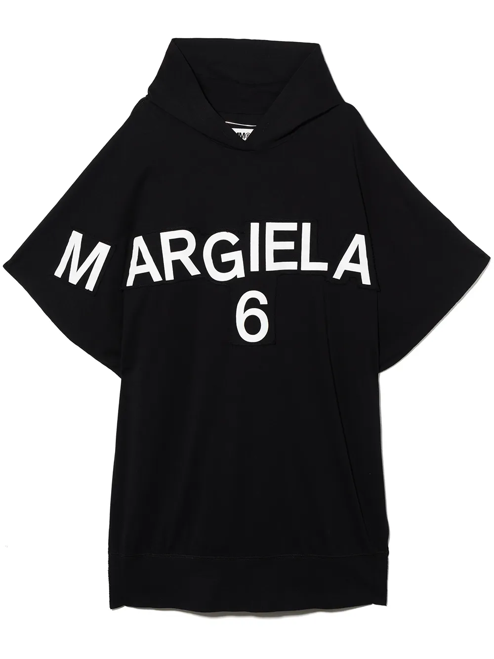 

MM6 Maison Margiela Kids TEEN logo-print sweatshirt dress - Black