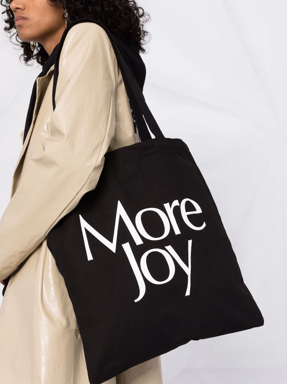 фото More joy сумка-тоут с логотипом