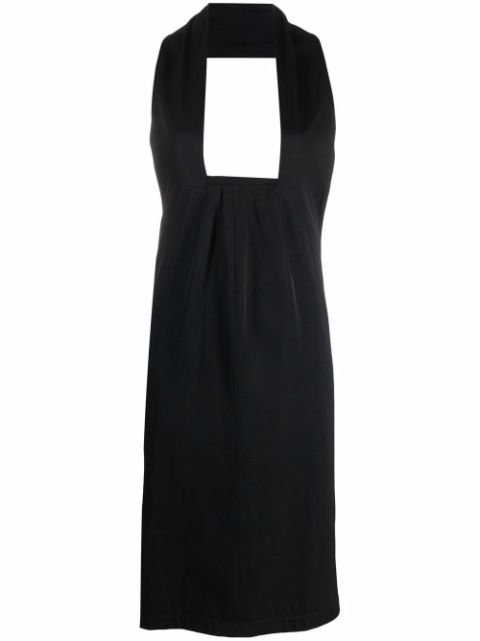 Comme Des Garcons 1989 halterneck pinafore skirt Women