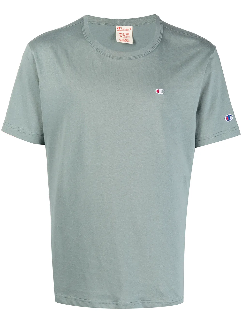 фото Champion футболка с вышитым логотипом