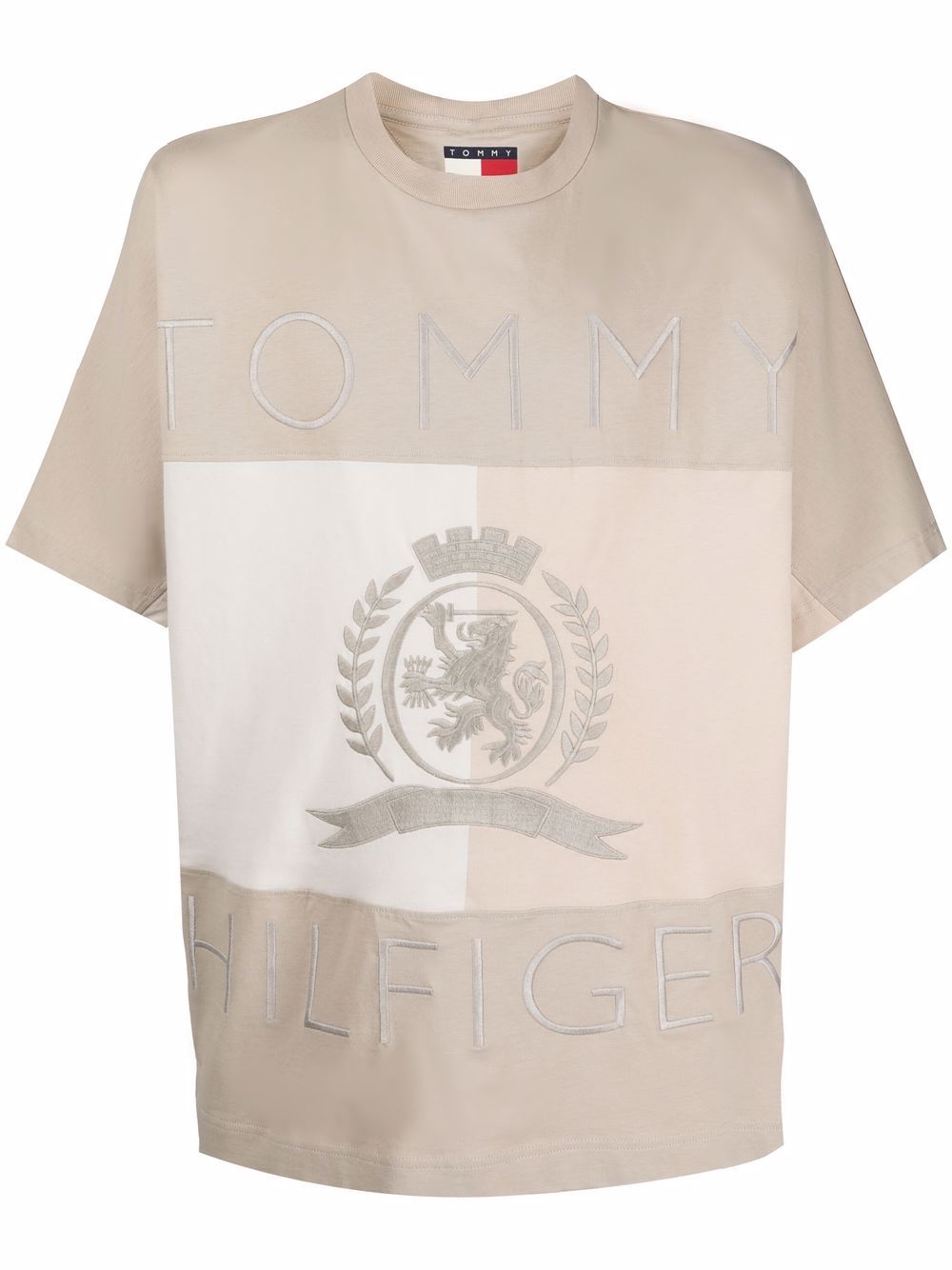 фото Tommy hilfiger футболка с вышитым логотипом