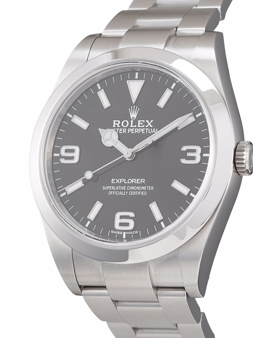 фото Rolex наручные часы explorer i pre-owned 39 мм 2016-го года