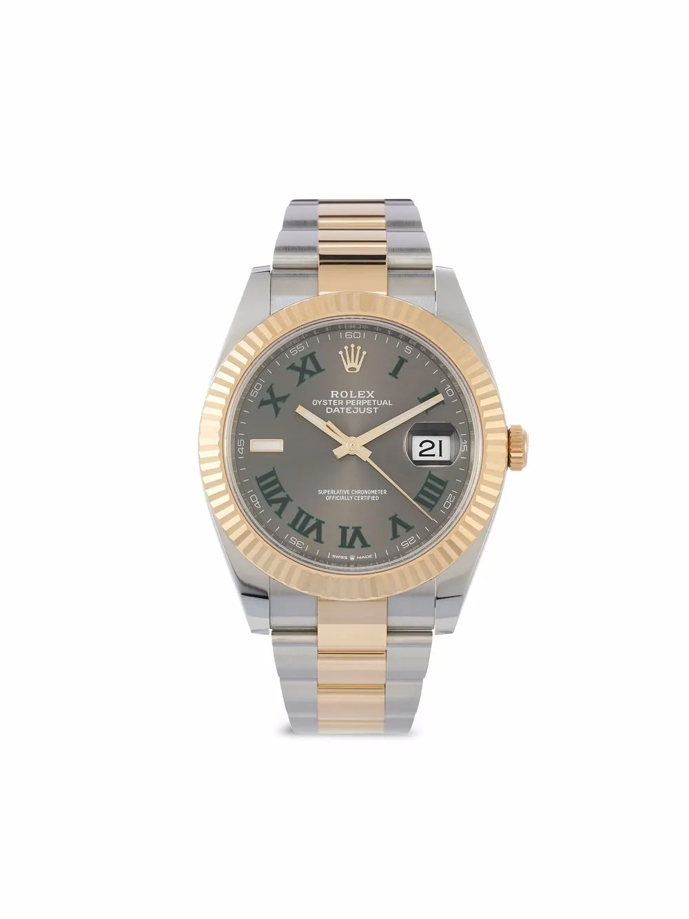 фото Rolex наручные часы datejust pre-owned 41 мм 2021-го года