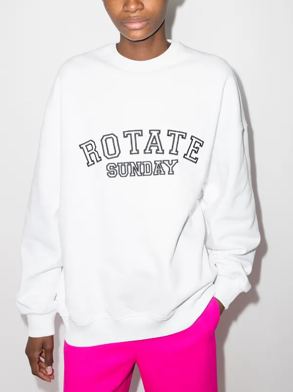 rotate sunday pink sweatshirt