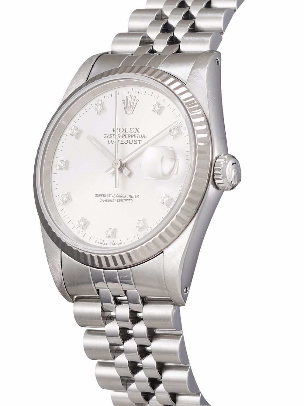 фото Rolex наручные часы datejust pre-owned 36 мм 1990-х годов